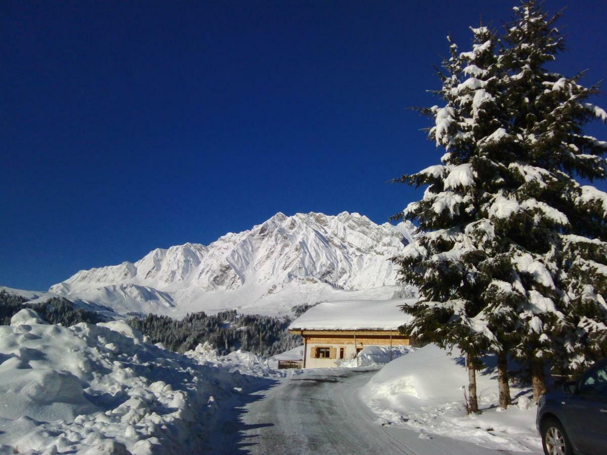 Les Fenetres Du Mont Blanc Διαμέρισμα La Giettaz Εξωτερικό φωτογραφία