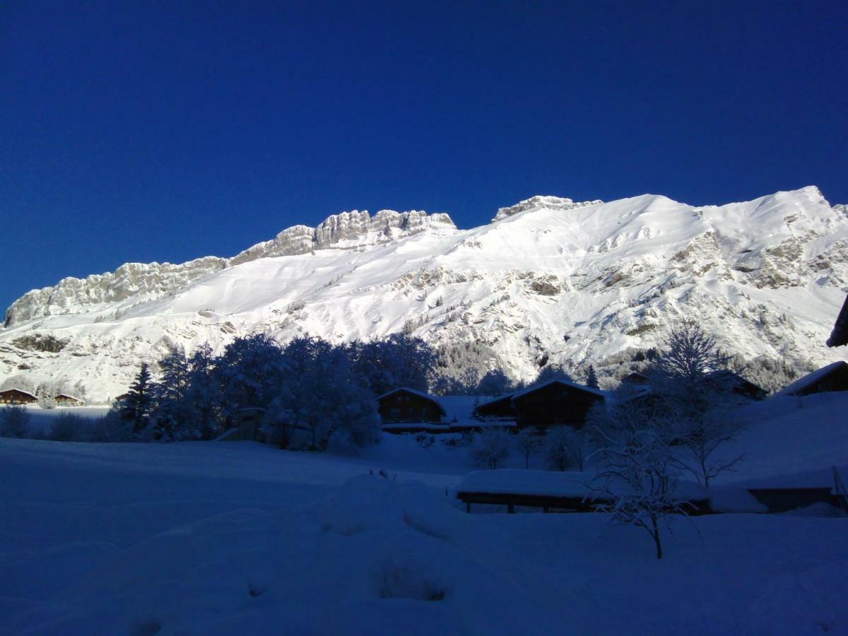 Les Fenetres Du Mont Blanc Διαμέρισμα La Giettaz Εξωτερικό φωτογραφία